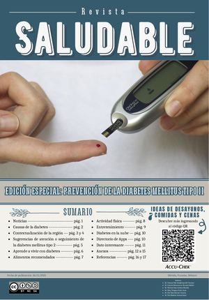 Revista Saludable: Prevención de la Diabetes Mellitus Tipo II.