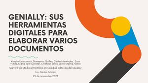 Genially Sus Herramientas Digitales Para Elaborar Varios Documentos
