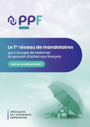 Brochure Devenir Mandataire PPF Assur