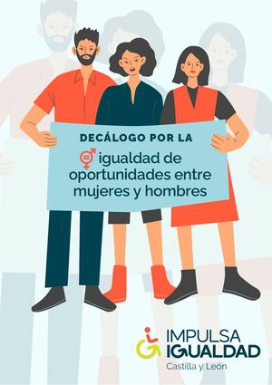 Decálogo por la igualdad de oportunidades entre mujeres y hombres