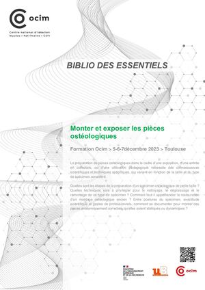 [Ocim]  Monter et exposer les pièces ostéologiques