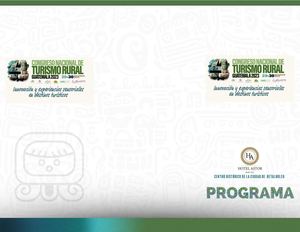 Programa IV Congreso Turismo Rural Guatemala