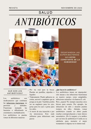 Farmacología Antibioticos