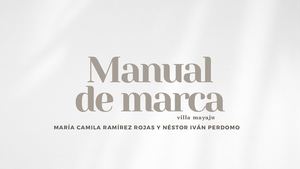 Presentación Manual De Marca Minimalista Blanco