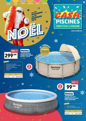 Catalogue Noel 2023 Cash Piscines La Réunion