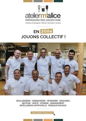 Atelier M'alice Livret De Formation 2024