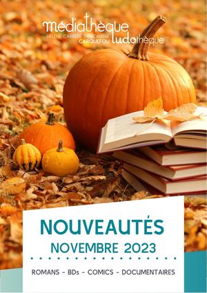 Nouveauté Novembre 2023