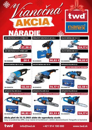 Vianočná akcia - Náradie NAREX