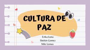 CARTILLA CULTURA DE PAZ