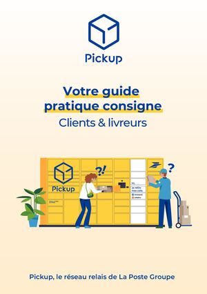 Plaquette Guide Consigne Pickup Digitale V3