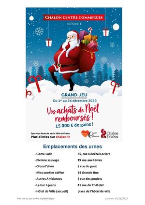 Achats Remboursés - Commerces Partenaires