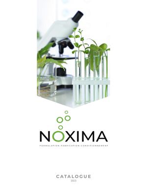 Catalogue Noxima Formulation