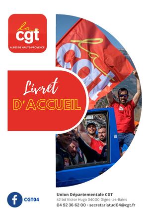 Livret d'accueil CGT