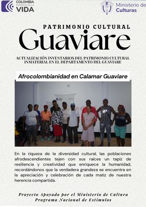 Afrocolombianidad En Calamar Guaviare