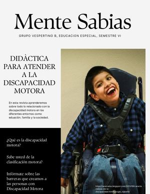Revista Discapacidad Motora