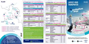 Lignes Skibus Dépliant Destinations Neige Hiver 2023 2024