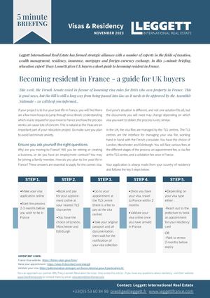 5 Minute Briefing - a guide for UK buyers 2023