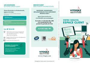 Présentation Espace Clients VITOGAZ FRANCE