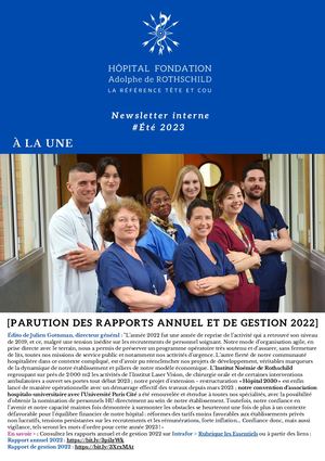 Newsletter éTé 2023
