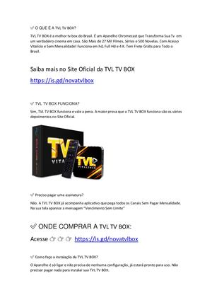 Tvl Tv Box Site Oficial