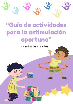 Guía de actividades