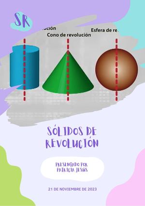 Sólidos De Revolución