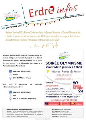 Erdre Infos n°25 - décembre 2023