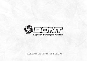 Bont Skates Catalog