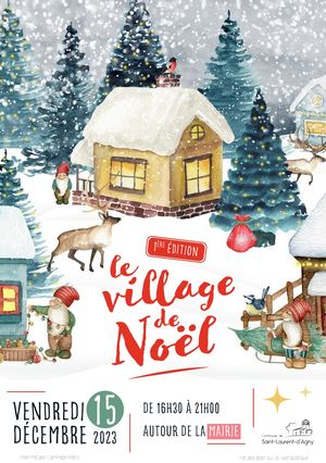 Dépliant flyer Noël