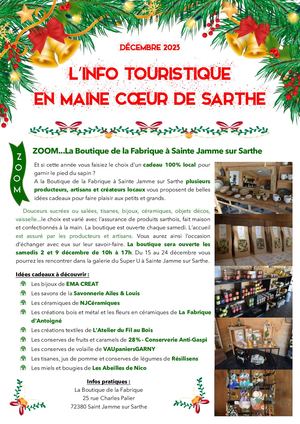 L'info Touristique - Décembre