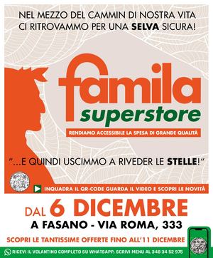Famila Apertura Fasano