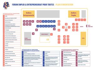 FORUM EMPLOI & ENTREPRENEURIAT POUR TOUTES − PLAN D’ORIENTATION