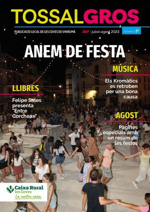 Tossal Gros nº 207, Juliol-Agost 2023