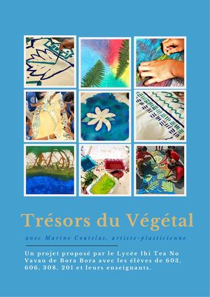 Trésors du Végétal. Chemins d'empreintes