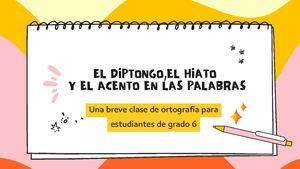 Acento, Hiato Y Diptongo