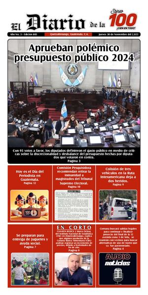 El Diario De La 100 Diseño Edicion 885 30 11 2023 A