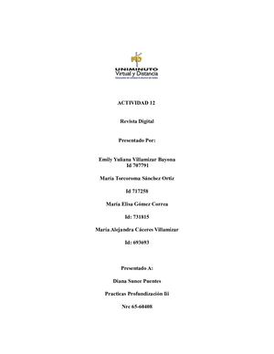Actividad 12 Revista Digital