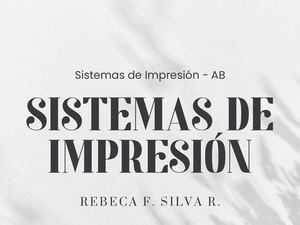 Catálogo Sistema Impresión