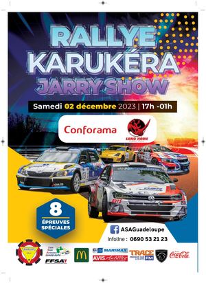 Guide Du Spectateur RALLYE KARUKERA JARRY SHOW