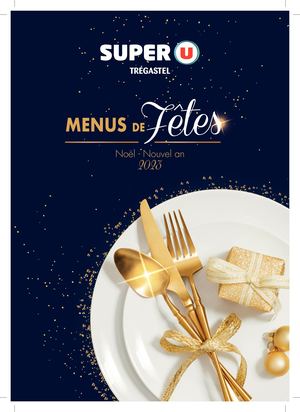 Menu Traiteur Super U Tregastel 2023 Hd