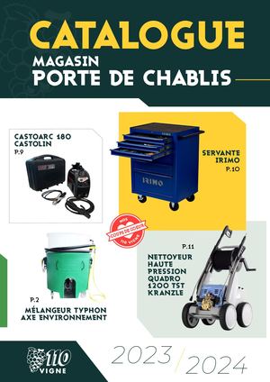 Catalogue Magasin Porte De Chablis 110 Vigne