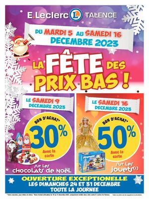 E.Leclerc Talence - La Fête des Prix bas