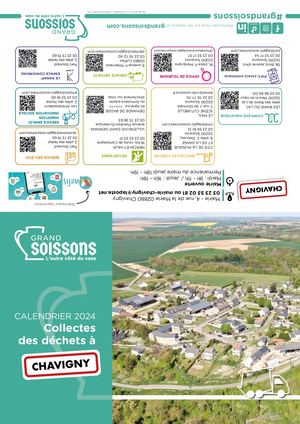 Chavigny Calendrier Collecte Dechet 2024