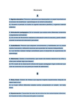 Diccionario