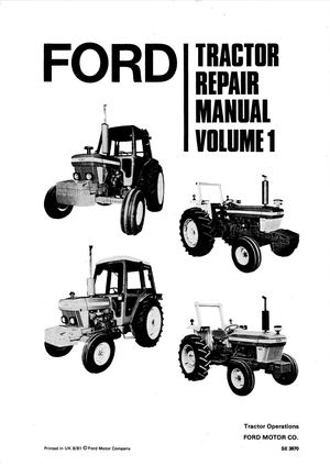 Ford 7810 Tractor Service Repair Manual