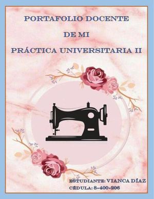 Mí Portafolio Docente Práctica 2do Semestre
