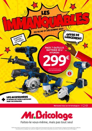 Mr Bricolage du 02/12/23 au 31/12/23