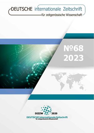 Deutsche Internationale Zeitschrift Für Zeitgenössische Wissenschaft №68 2023