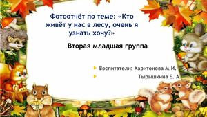 Дикие животные