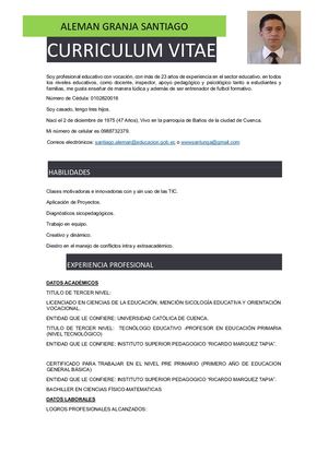 Curriculum Vitae